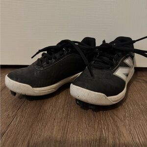 New Balance Black and White Cleats